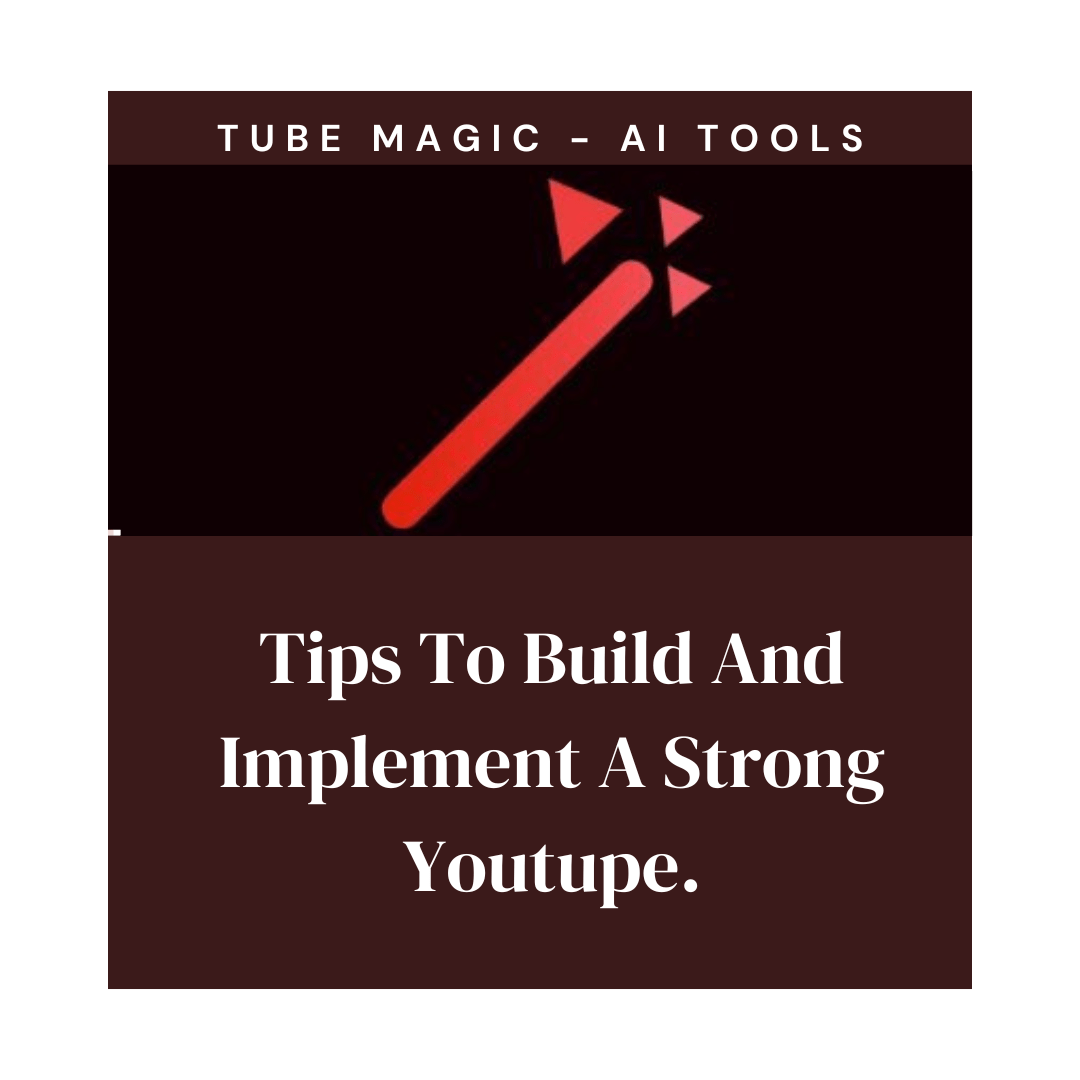 #1 YouTube Growth Tool – Grow your audience Tube Magic – AI Tools